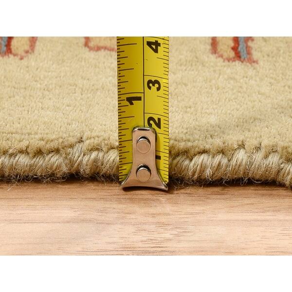 Shahbanu Rugs Oversized New Zealand Wool and Silk Tabriz Revival 300 KPSI Hand Knotted Luxurious